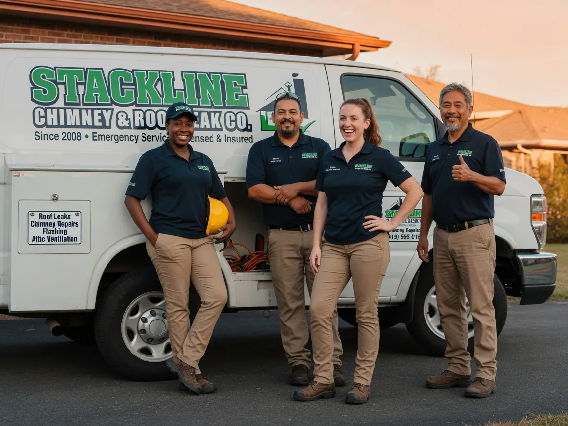 Chimney flashing repair company in Mount Vernon, AR